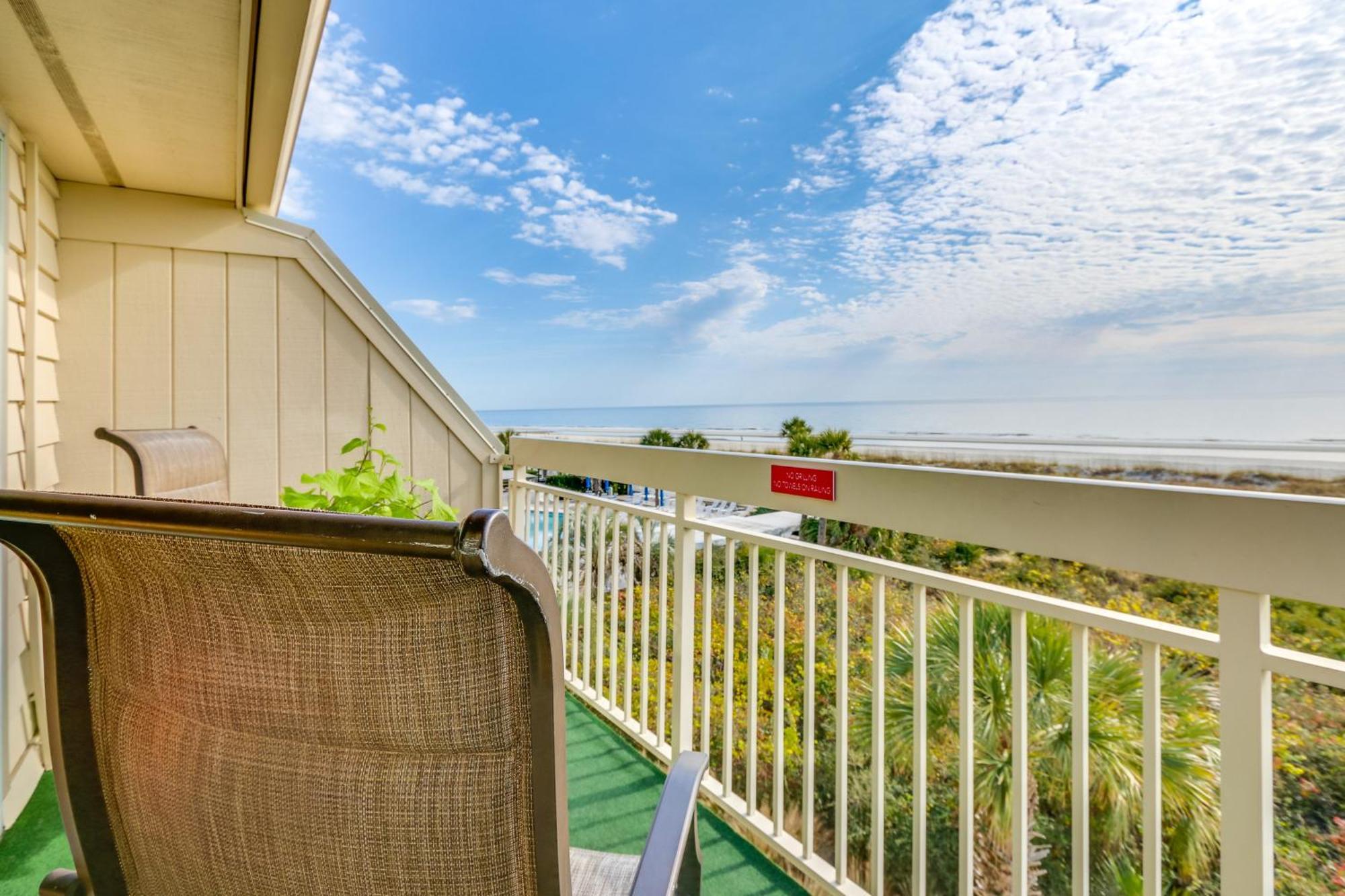 Willa Breakers Oceanfront Getaway With Amazing View And Pool Hilton Head Island Zewnętrze zdjęcie